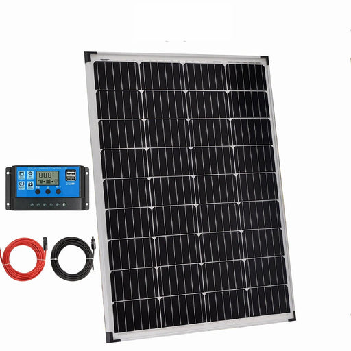 Solar Panel 200W + 30A CONTROLLER + 10m Cable by salelink.co.nz