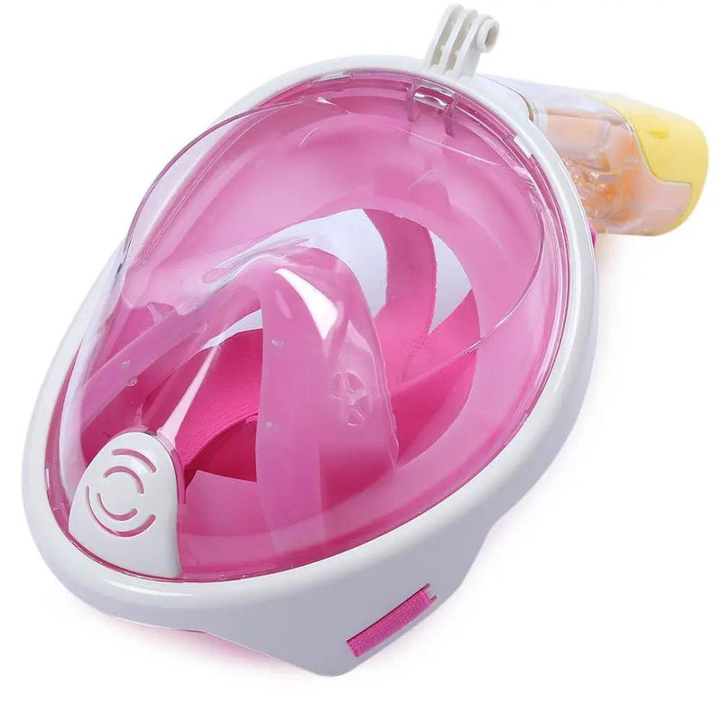 Pink - L/XL Snorkeling Mask Snorkel by salelink.co.nz