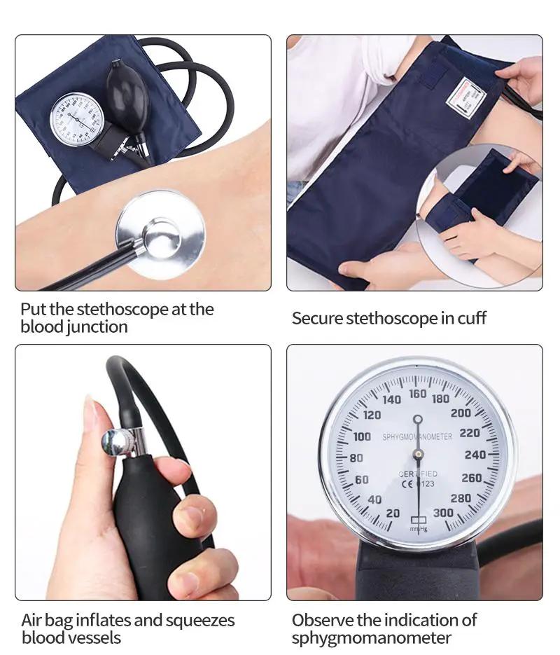 Arm Blood Pressure Monitor Machine With Stethoscope by salelink.co.nz