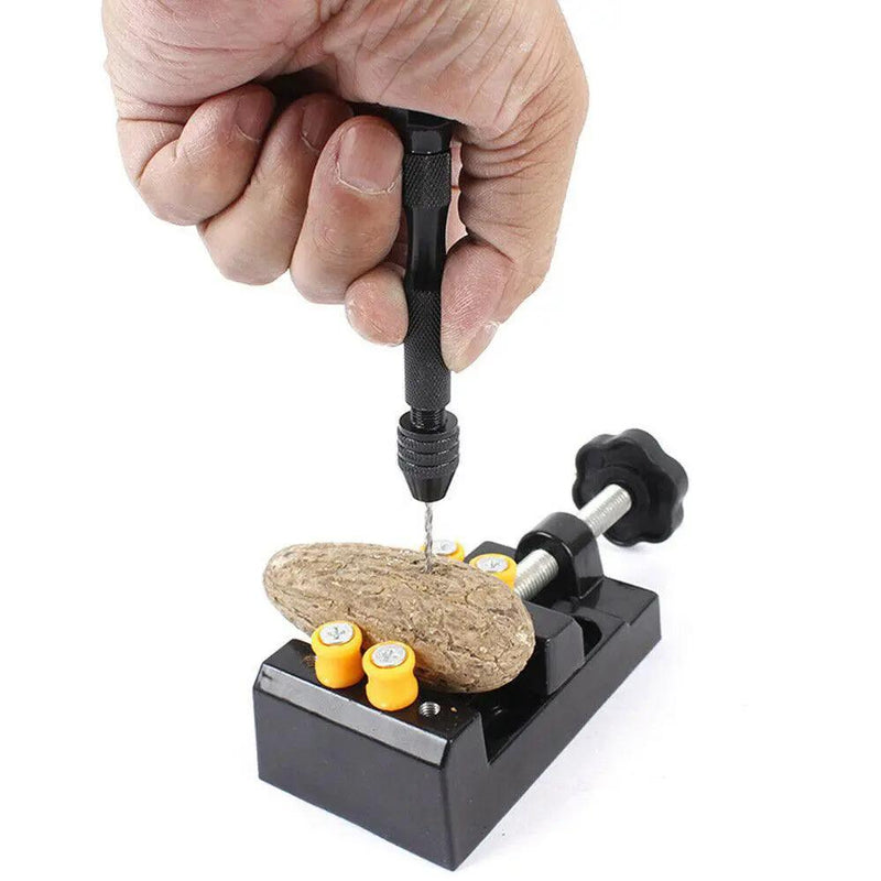 20pcs Mini Hand Drill Vise Twist Bits Pin Hand Precision Woodworking Set Rotary Tools by salelink.co.nz