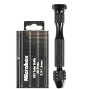 20pcs Mini Hand Drill Vise Twist Bits Pin Hand Precision Woodworking Set Rotary Tools by salelink.co.nz