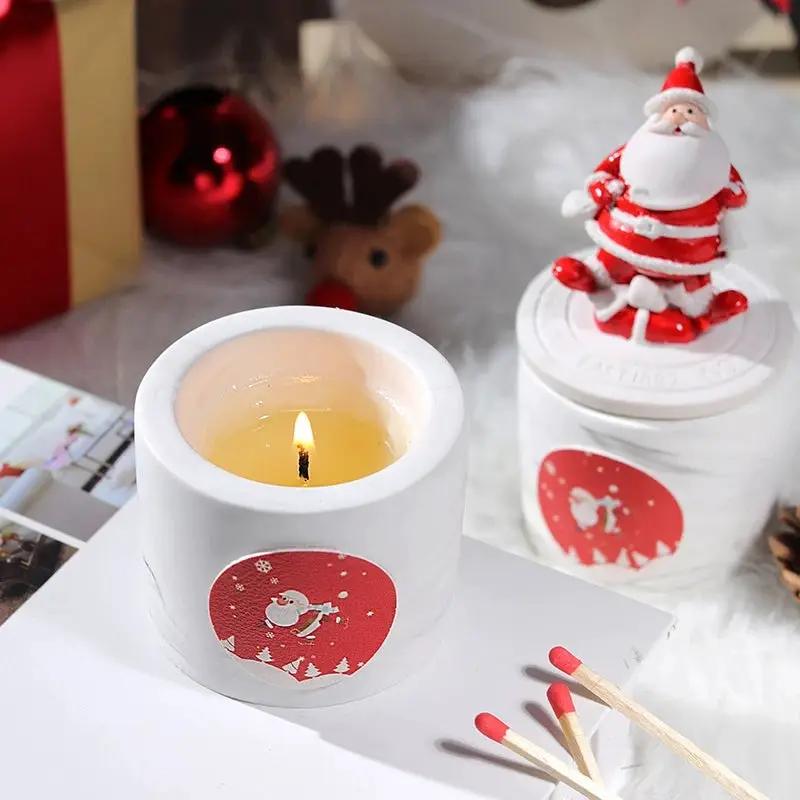 Christmas Scented Candles Gift Set Sage and Sea Salt by salelink.co.nz