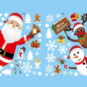 Christmas window stickers F by salelink.co.nz