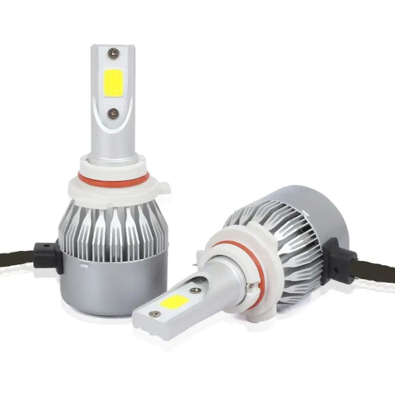 9006 Car Headlight LED Bulb 1 Pair 8000LM 35W Waterproof by salelink.co.nz
