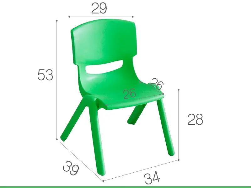 Durable Plastic Children's Chairs - Optional Colour by dealonline.co.nz