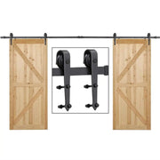 12FT/366cm Barn Door Hardware Kit by salelink.co.nz