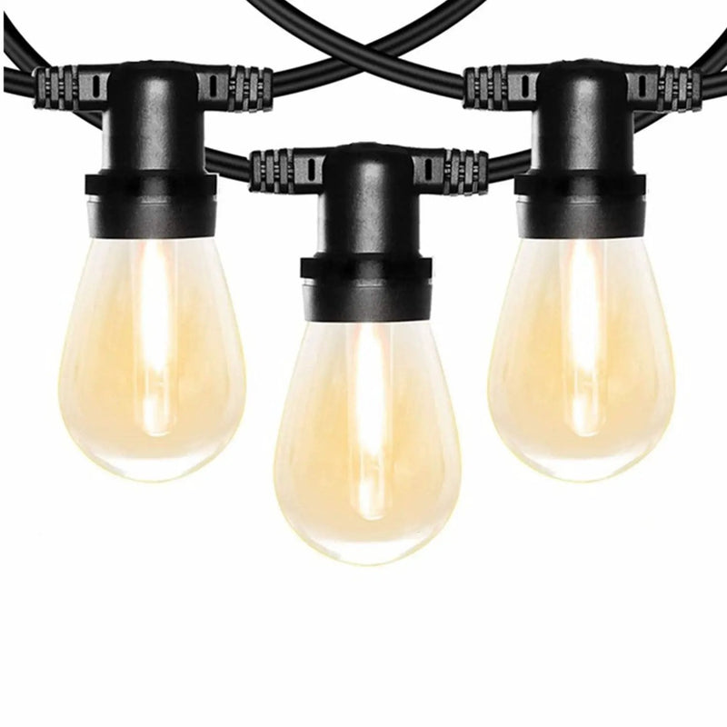 12 Sockets Festoon Party Wedding String Light Outdoor by salelink.co.nz