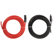2x 10 m Extension Cable 4mm2 Wire MC4 Connectors Panel Solar to regulator Cable by salelink.co.nz