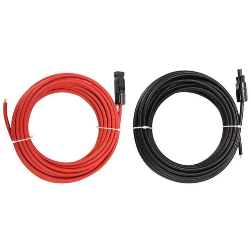 2x 10 m Extension Cable 4mm2 Wire MC4 Connectors Panel Solar to regulator Cable by salelink.co.nz