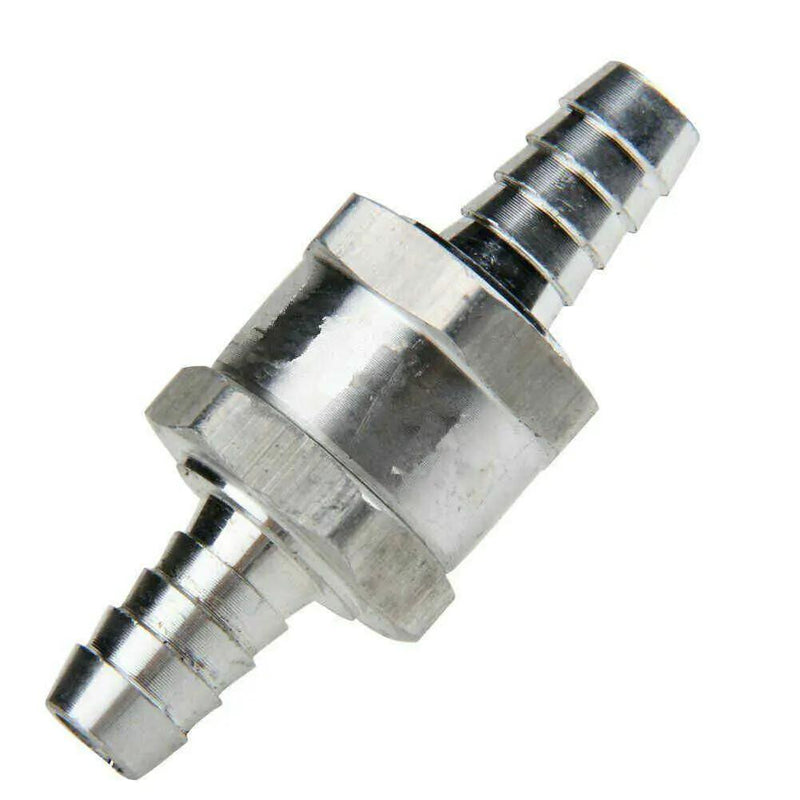 10mm Aluminum One-way Non-return Check Valve Fuel/Water/Gas/Air/Vacuum by salelink.co.nz