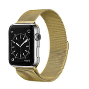 GOLD 44mm 45mm 46mm(Series 10) 49mm Ultra 2 Magnet Watch Band Strap For Apple Watch by salelink.co.nz