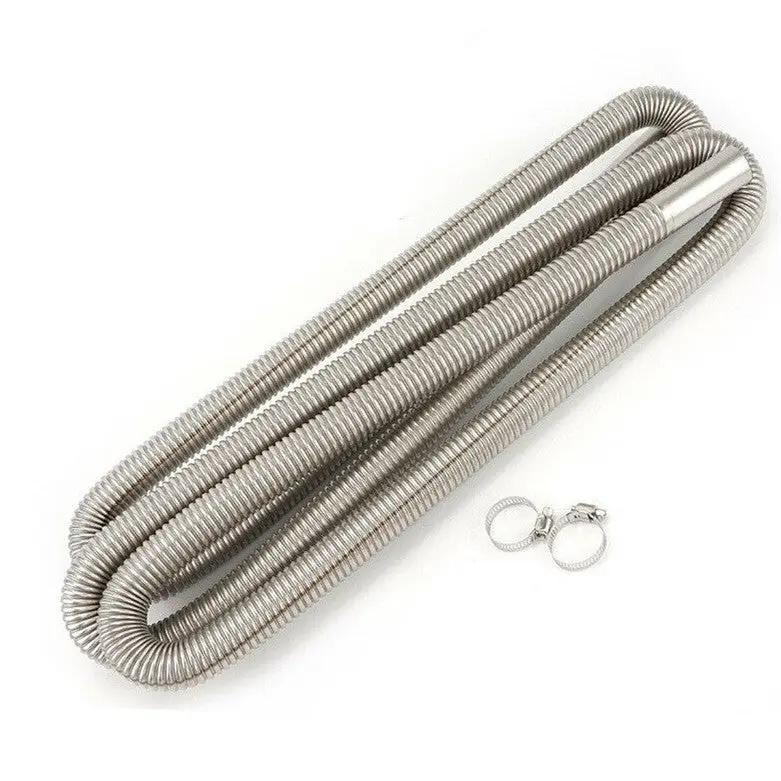 300cm Air Diesel Parking Heater Stainless Steel Exhaust Pipe Tube Gas by salelink.co.nz