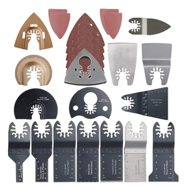 66X Oscillating Multi Tool Blades Kit For Fein Milwaukee Makita Bosch Multitool by salelink.co.nz