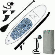 10ft' Inflatable Stand Up Paddle Board Surfboard SUP by salelink.co.nz