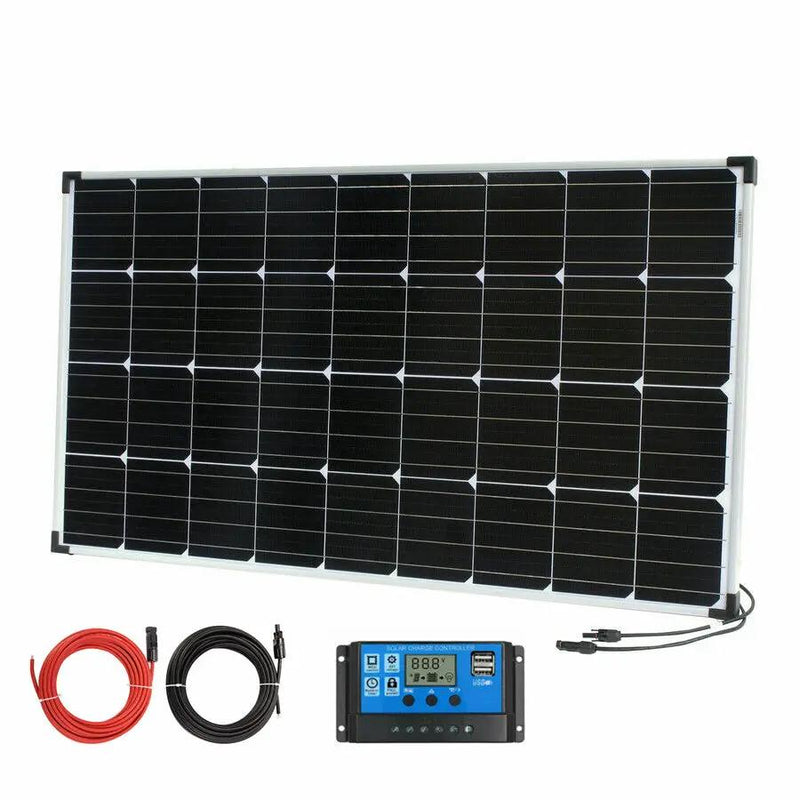 Solar Panel 250W + 30A CONTROLLER + 10m Cable by salelink.co.nz