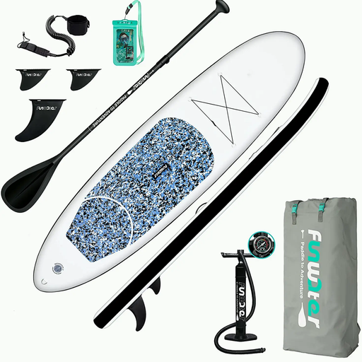 10ft' Inflatable Stand Up Paddle Board Surfboard SUP by salelink.co.nz