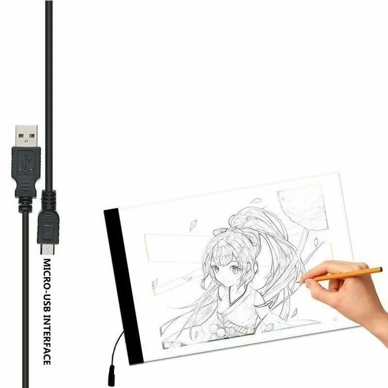 A4 LED Drawing Copy Board Light Box by salelink.co.nz