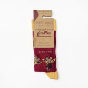 Barekind NZ Socks Save the Giraffes Bamboo Socks Save the Giraffes Bamboo Socks