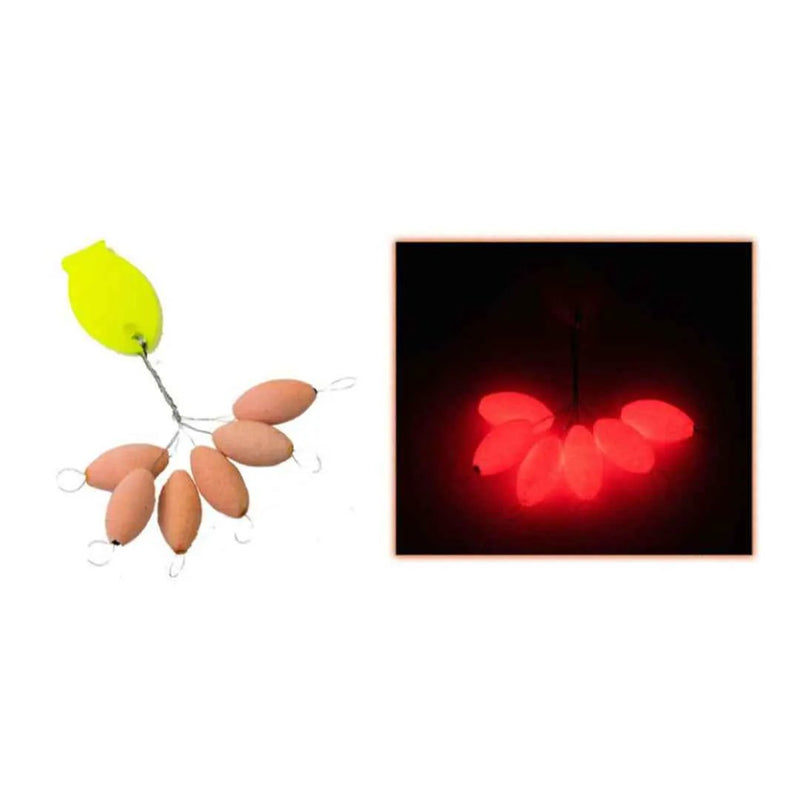 INOVA Glow Grip Stop Oval Floating Beads – Floating Fishing Beads NZ by Lure Me