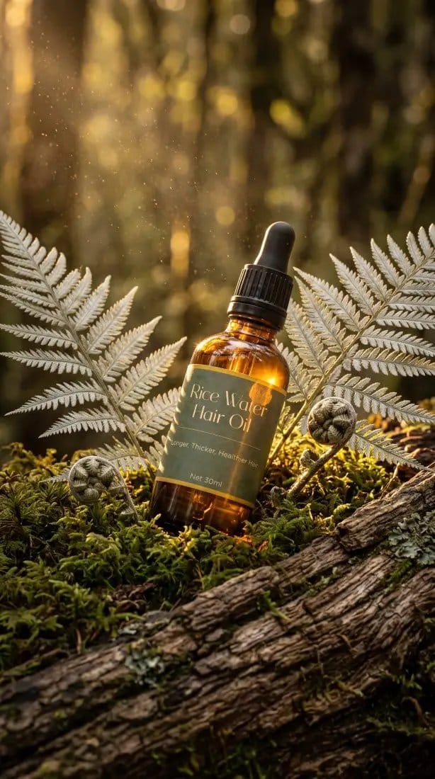 NaturalCare Rice Water Hair Oil for Stronger Hair Growth and Health Rice Water Hair Oil For Stronger Hair Growth
