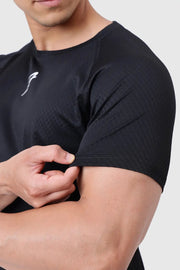 Grain T-shirt Black by Fuaark Nz