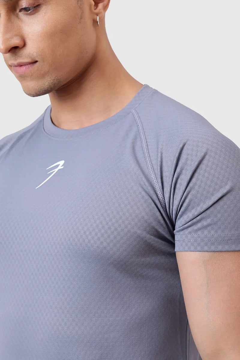 Grain T-shirt Grey by Fuaark Nz