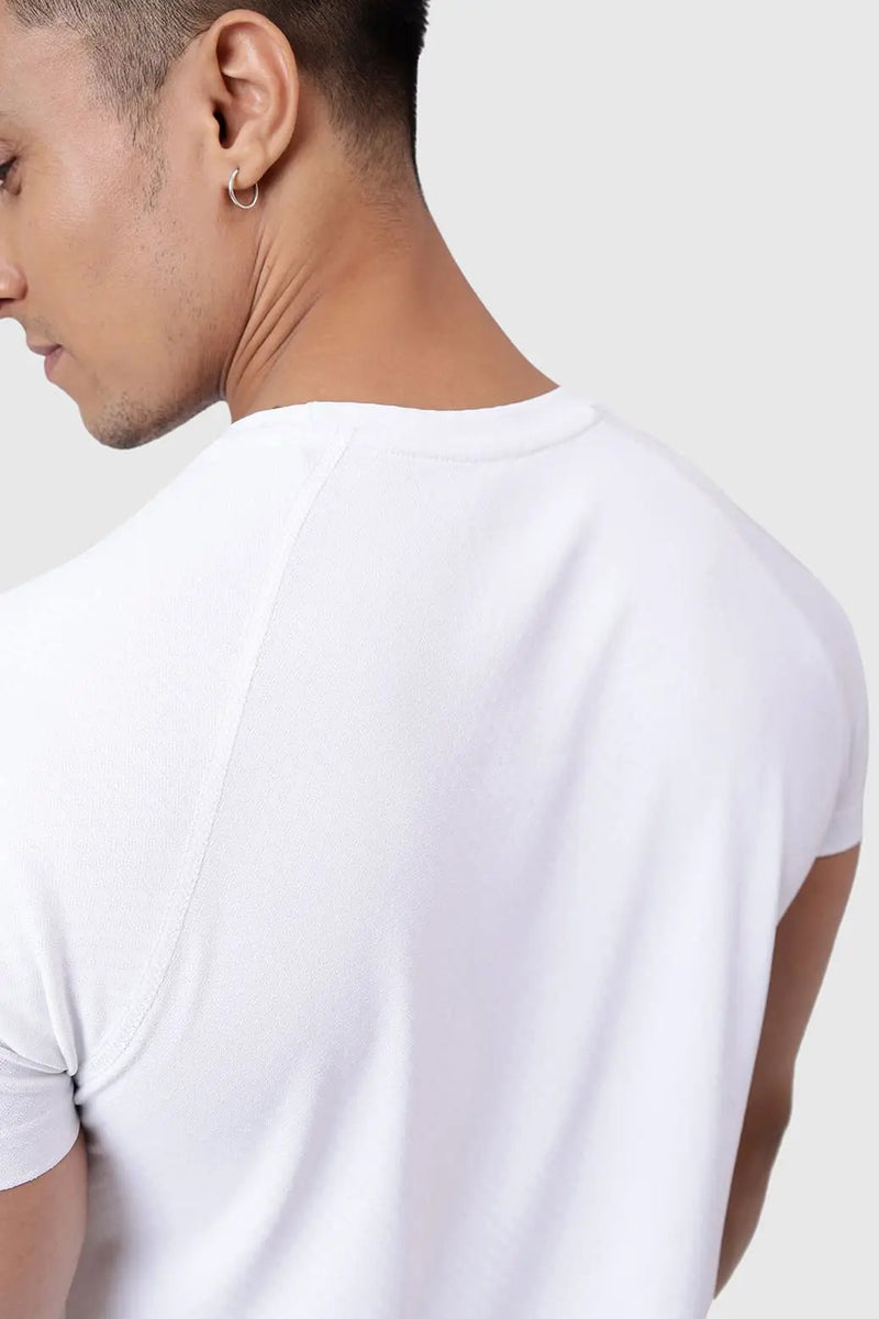 Grain T-shirt White by Fuaark Nz