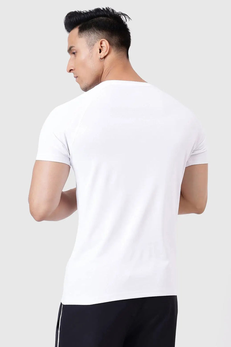 Grain T-shirt White by Fuaark Nz