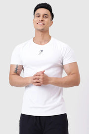 Grain T-shirt White by Fuaark Nz
