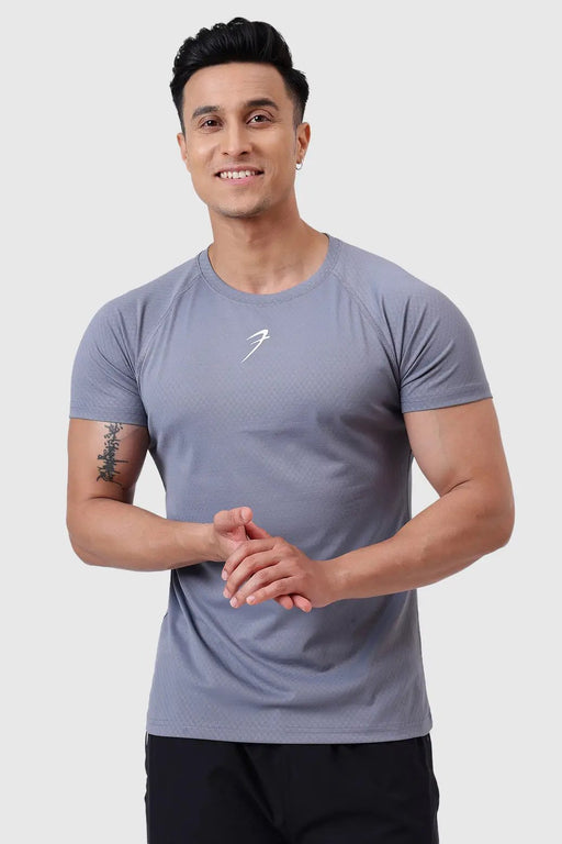 Grain T-shirt Grey by Fuaark Nz