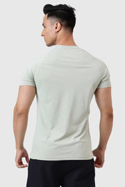 Grain T-shirt Light Green by Fuaark Nz