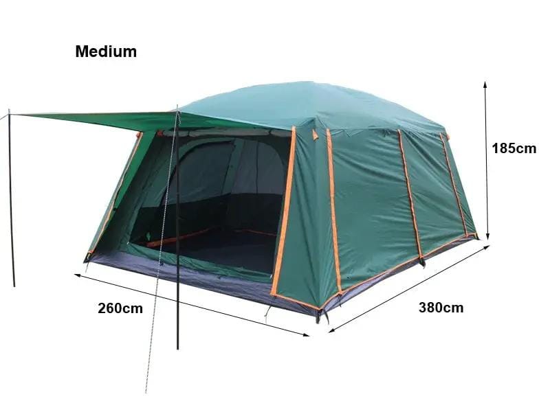Family Tent –Double layers Waterproof-3 Size Two Colours Aavailable LCF91228 by ECOTREK