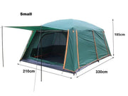 Family Tent –Double layers Waterproof-3 Size Two Colours Aavailable LCF91228 by ECOTREK