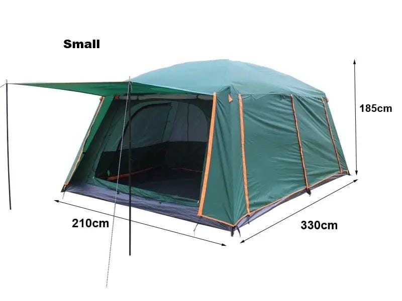 Family Tent –Double layers Waterproof-3 Size Two Colours Aavailable LCF91228 by ECOTREK