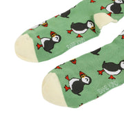 Barekind NZ Socks Save the Green Puffin Bamboo Socks Save the Green Puffin Bamboo Socks