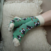 Barekind NZ Socks Save the Green Puffin Bamboo Socks Save the Green Puffin Bamboo Socks