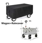 ECOTREK Camping Gear Ecotrek Foldable All-Terrain Wagon Cart 300L Heavy Duty Beach Cart XY3104 Ecotrek Foldable All-Terrain Wagon Cart 300L Heavy Duty Beach Cart XY3104