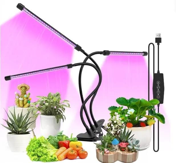 g8buynz g8buynz Grow Lights for Indoor Plants, Full Spectrum Led Plant Light with Timer Clip on Grow Lights for Indoor Plants, Full Spectrum Led Plant Light with Timer Clip on