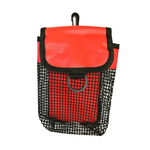 SMB Surface Marker Buoy Pouch Diving Reel Mesh Storage Holder Bag by NZ Diver