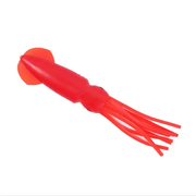 Yellow 12.5cm Lumo Coloured Fishing Octopus Skirts (Pkt of 3) by NZ Diver