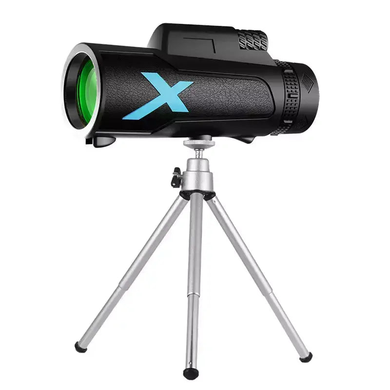 HD High Powered BAK4 Prism 12X50 Monocular Telescope for Smartphone by NZ Diver