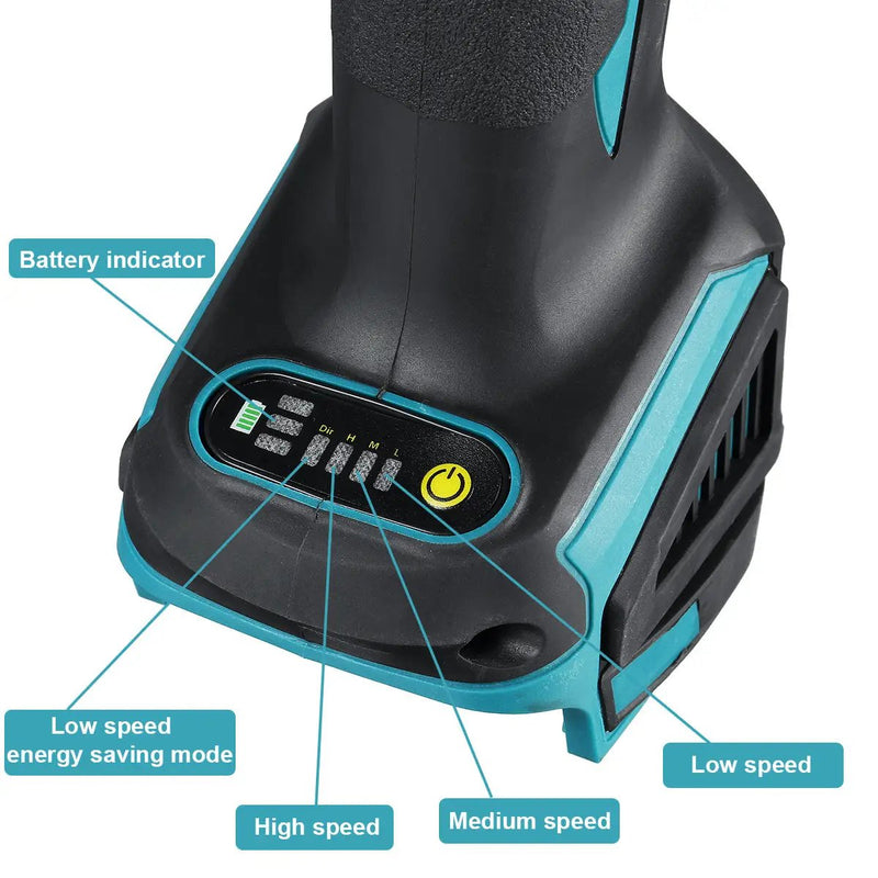 Brushless Angle Grinder Fits Makita Battery 18V by salelink.co.nz