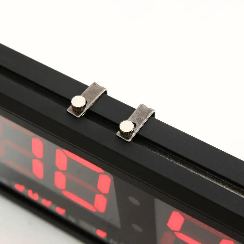 48cm Large Big Jumbo LED Wall Desk Clock Display With Calendar Temperature by salelink.co.nz