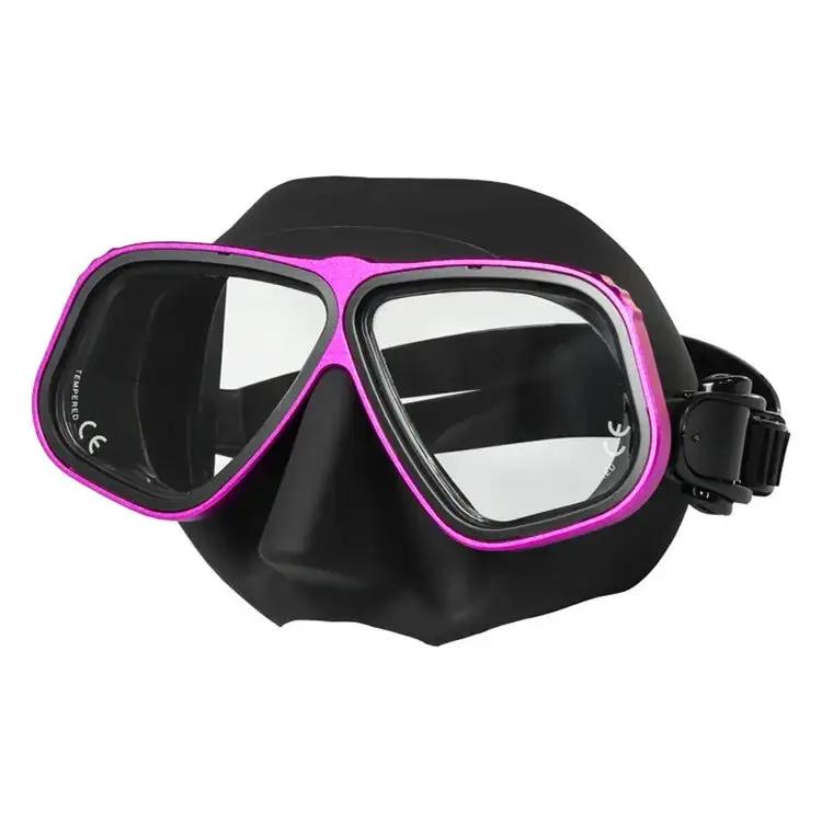 High Grade Silicone Low Profile Dive Mask by NZ Diver