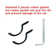 316 Stainless Steel Rod Holder RAIL Mount Wire Fishing Boat 360 degre by salelink.co.nz