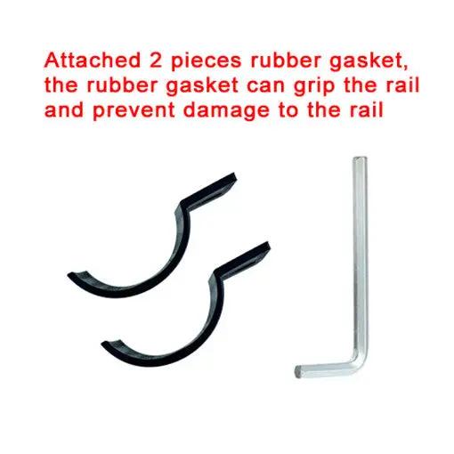 316 Stainless Steel Rod Holder RAIL Mount Wire Fishing Boat 360 degre by salelink.co.nz