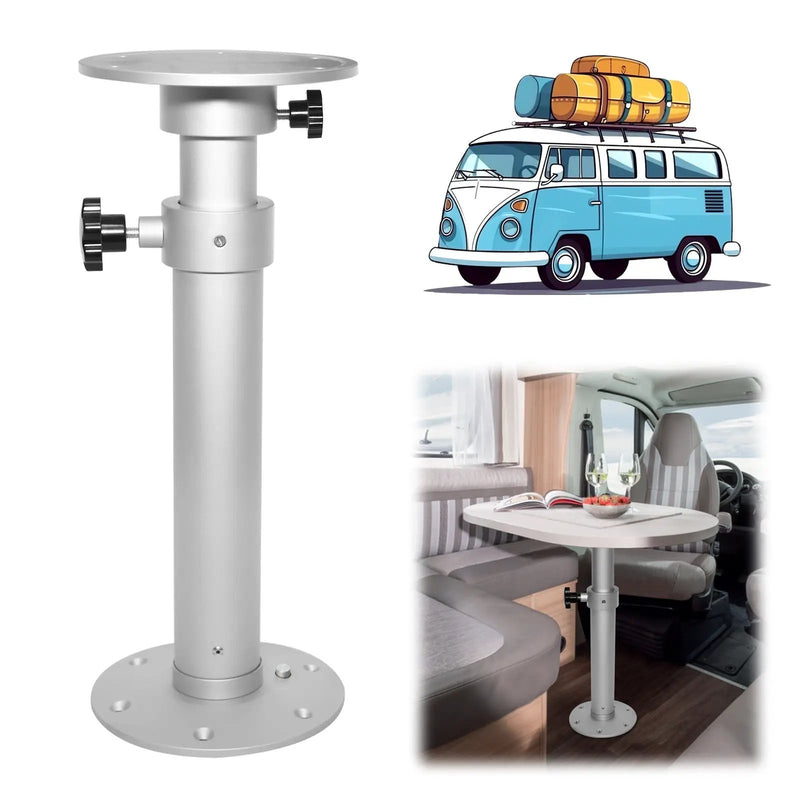 Table Pedestal Telescopic Leg for RV Marine Boat Caravan Motorhome by salelink.co.nz