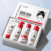 SADOER Moisturizing Anti Wrinkle Whitening Spot Removing and Kojic Acid Six-Piece Skin Care Set by Poppy Gifts