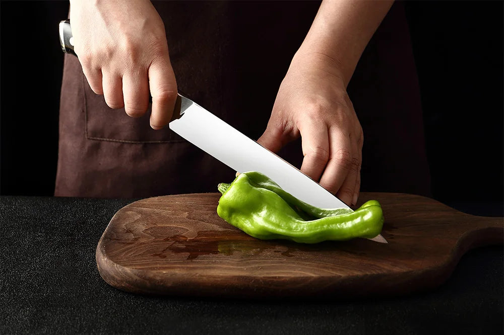 XITUO German Stainless Steel Kitchen Knife 1-7PCS Chef Knife Sharp Santoku Knife Cleaver Paring Knives Boning knife Cooking Tool - Action Outdoors Kiwi