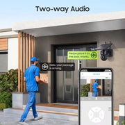 Kiwi Grab Kiwi Grab Anspo WIFI SOLAR security camera wireless free batteries and 64GB card Black Anspo WIFI SOLAR security camera wireless free batteries and 64GB card Black